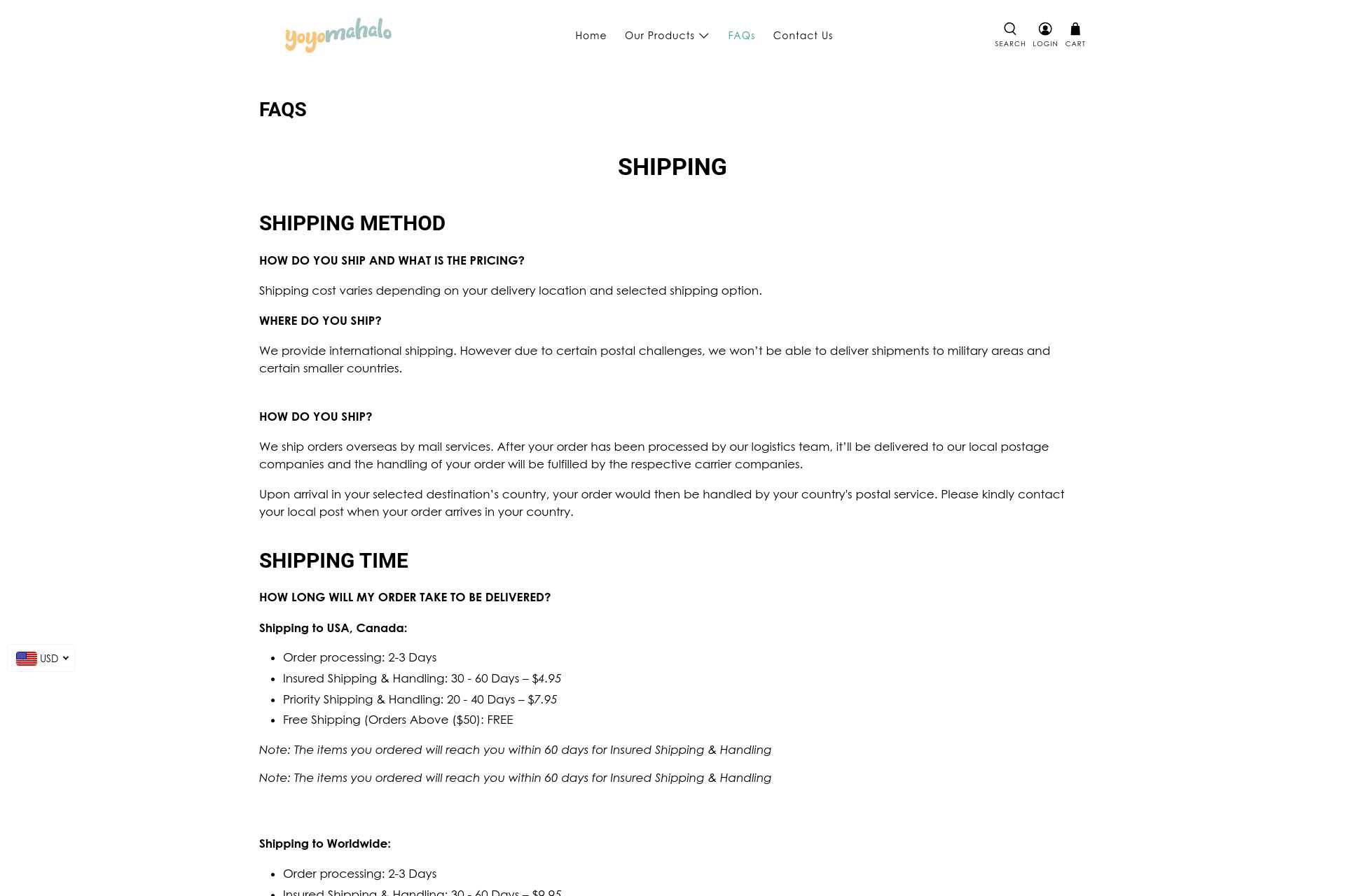 yoyomahalo-com-pages-faqs